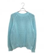 uniform experiment×04651/A TRIP IN A BAGユニフォームエクスペリメント×）の古着「CREWNECK KNIT」｜スカイブルー