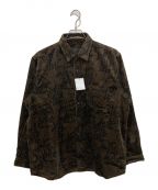 SOPHNET.ソフネット）の古着「BAGGY REGULAR COLLAR SHIRT JACKET」｜ブラウン