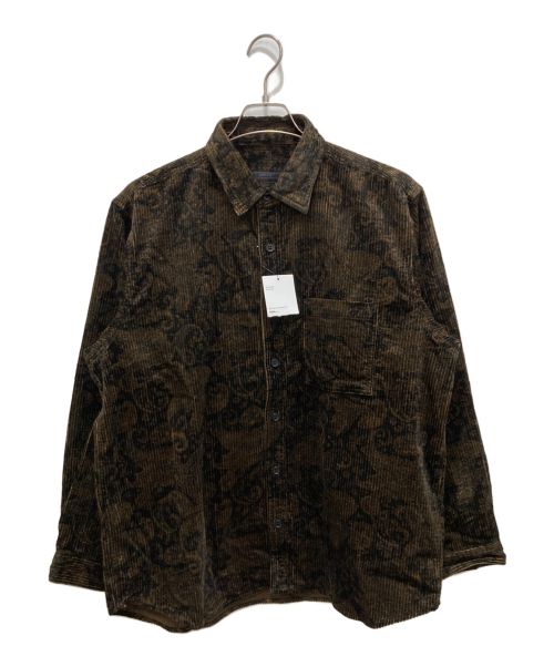 SOPHNET.（ソフネット）SOPHNET. (ソフネット) BAGGY REGULAR COLLAR SHIRT JACKET ブラウン サイズ:S 未使用品の古着・服飾アイテム