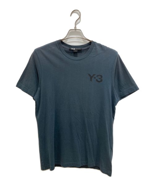 Y-3（ワイスリー）Y-3 (ワイスリー) ロゴTシャツ ネイビー サイズ:Sの古着・服飾アイテム