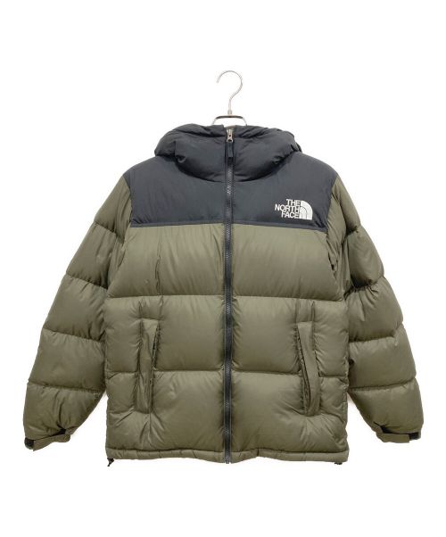 THE NORTH FACE（ザ ノース フェイス）THE NORTH FACE (ザ ノース フェイス) Nuptse Hoodie/ヌプシフーディー カーキ サイズ:Mの古着・服飾アイテム