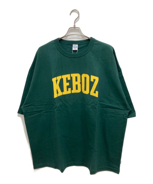 KEBOZ（ケボズ）KEBOZ (ケボズ) ロゴTシャツ グリーン サイズ:XXL 未使用品の古着・服飾アイテム