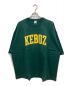 KEBOZ（ケボズ）の古着「ロゴTシャツ」｜グリーン