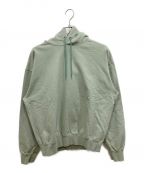 SOPHNET.ソフネット）の古着「STAR ELBOW PATCHED WIDE SWEAT HOODIE」｜グリーン