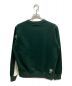 uniform experiment (ユニフォームエクスペリメント) SLEEVE PANELED CREWNECK SWEAT グリーン サイズ:S：5000円