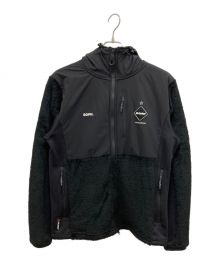 F.C.R.B.（エフシーアールビー）の古着「POLARTEC FLEECE HYBRID BLOUSON」｜ブラック