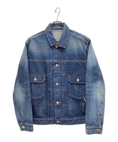 uniform experiment（ユニフォームエクスペリメント）uniform experiment (ユニフォームエクスペリメント) DAMAGED DENIM JACKET インディゴ サイズ:3の古着・服飾アイテム