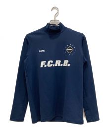 F.C.R.B.（エフシーアールビー）の古着「L/S WIND PROOF MOCK NECK TOP」｜ネイビー