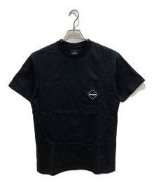 F.C.R.B.（エフシーアールビー）の古着「BIG LOGO POCKET TEE」｜ブラック