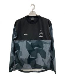 F.C.R.B.（エフシーアールビー）の古着「CAMOUFLAGE PRACTICE L/S TOP」｜ブラック