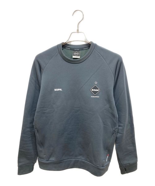 F.C.R.B.（エフシーアールビー）F.C.R.B. (エフシーアールビー) POLARTEC POWER STRETCH CREWNECK TOP グレー サイズ:Sの古着・服飾アイテム