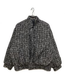 SOPHNET.（ソフネット）の古着「MOULIN WOOL FLY FRONT SHORT JACKET」｜ブラック