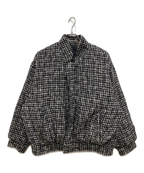 SOPHNET.（ソフネット）SOPHNET. (ソフネット) MOULIN WOOL FLY FRONT SHORT JACKET ブラック サイズ:Mの古着・服飾アイテム