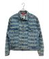 SUPREME（シュプリーム）の古着「Frayed Logos Denim Trucker Jacket」｜インディゴ