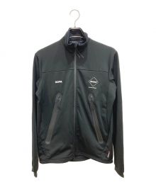 F.C.R.B.（エフシーアールビー）の古着「POLARTEC POWER SHIELD STAND COLLAR BLOUSON」｜ブラック