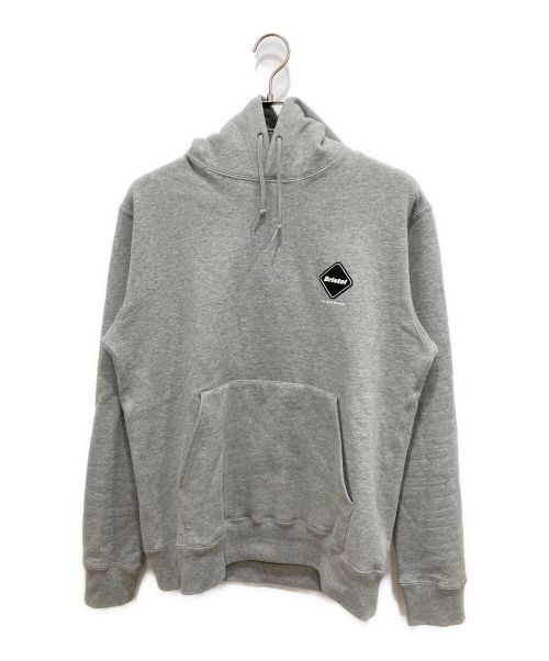 F.C.R.B.（エフシーアールビー）F.C.R.B. (エフシーアールビー) LOGO PULLOVER SWEAT HOODIE グレー サイズ:Sの古着・服飾アイテム