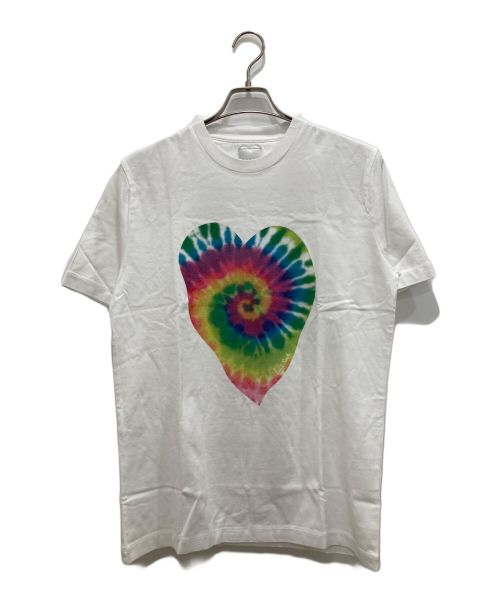 PAUL SMITH（ポールスミス）Paul Smith (ポールスミス) LOVEプリントTシャツ ホワイト サイズ:Freeの古着・服飾アイテム