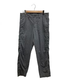 uniform experiment（ユニフォームエクスペリメント）の古着「SIDE COLOR TAPERED PANTS」｜グレー