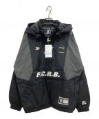 F.C.R.B.×STARTER BLACK LABELエフシーアールビー×スターターブラックレーベル）の古着「ANORAK JACKET」｜ブラック