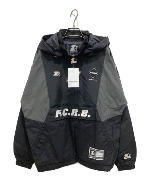 F.C.R.B.（エフシーアールビー）F.C.R.B. (エフシーアールビー) STARTER BLACK LABEL (スターターブラックレーベル) ANORAK JACKET ブラック サイズ:S 未使用品の古着・服飾アイテム