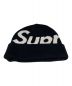 SUPREME (シュプリーム) ニットキャップ ブラック：7000円