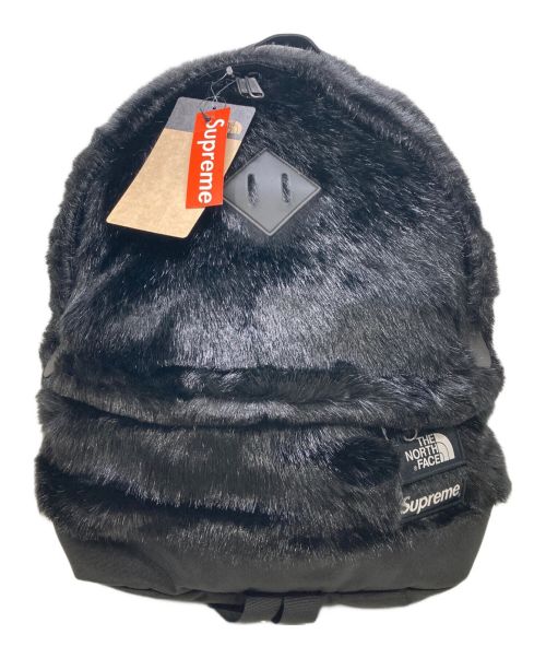 SUPREME（シュプリーム）Supreme (シュプリーム) THE NORTH FACE (ザ ノース フェイス) Faux Fur Backpack ブラックの古着・服飾アイテム