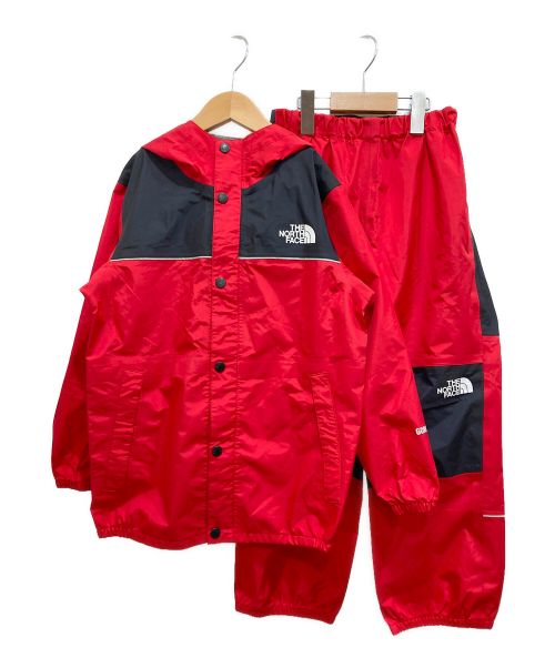 THE NORTH FACE（ザ ノース フェイス）THE NORTH FACE (ザ ノース フェイス) トレッキングウェアセットアップ レッド サイズ:130cmの古着・服飾アイテム