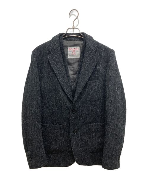 ROSSO（ロッソ）ROSSO (ロッソ) Harris Tweed (ハリスツイード) ツイードジャケット&ジレ グレー サイズ:Lの古着・服飾アイテム