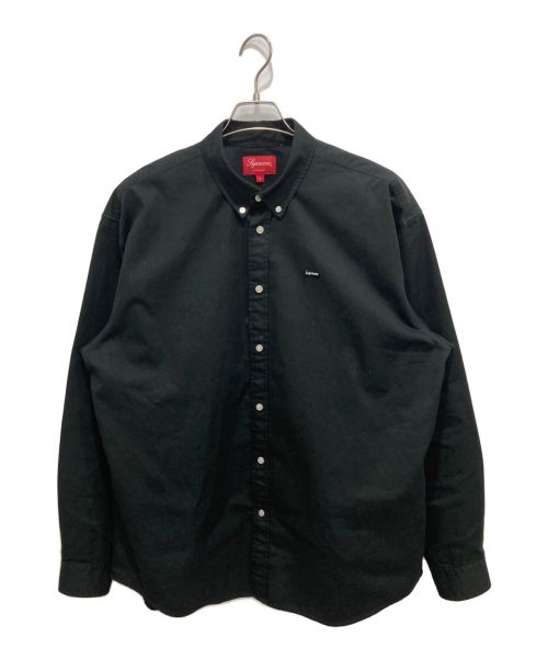 SUPREME（シュプリーム）Supreme (シュプリーム) Small Box Twill Shirt ブラック サイズ:Lの古着・服飾アイテム