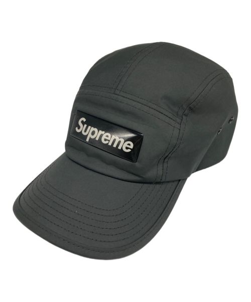 SUPREME（シュプリーム）Supreme (シュプリーム) Inset Gel Camp Cap ブラックの古着・服飾アイテム