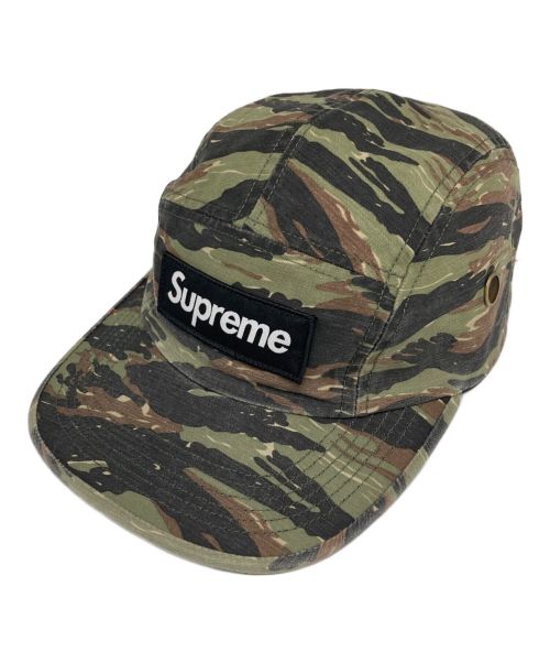 SUPREME（シュプリーム）Supreme (シュプリーム) Military Camp Cap カーキの古着・服飾アイテム