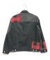 COMME des GARCONS HOMME (コムデギャルソン オム) パッチワークデニムジャケット ブラック サイズ:S：27000円