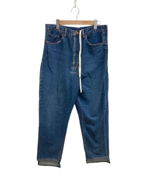 Maison MIHARA YASUHIRO（メゾン ミハラ ヤスヒロ）Maison MIHARA YASUHIRO (メゾン ミハラ ヤスヒロ) DENIM PANTS インディゴ サイズ:48の古着・服飾アイテム