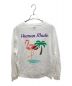 HUMAN MADE (ヒューマンメイド) FLAMINGO LONG SLEEVE T-SHIRT ホワイト サイズ:XL：8000円