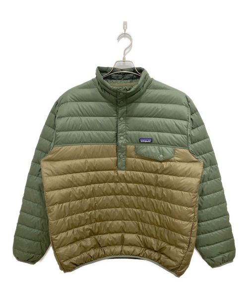 Patagonia（パタゴニア）Patagonia (パタゴニア) Down-SnapT Pullover カーキ サイズ:Lの古着・服飾アイテム