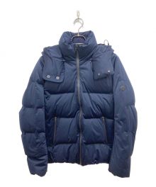 DESCENTE ALLTERRAIN（デザイント オルテライン）の古着「アンカー水沢ダウンジャケット」｜ネイビー