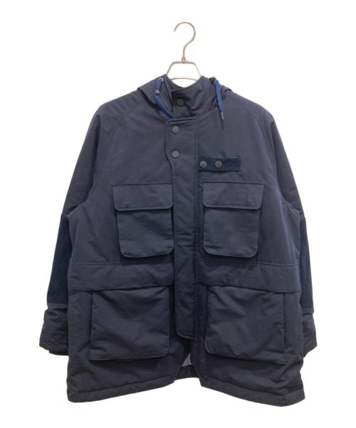 WHITE MOUNTAINEERING（ホワイトマウンテ二アニング）WHITE MOUNTAINEERING (ホワイトマウンテ二アニング) WINDSTOPPER PRIMALOFT RAGLAN PARKA ネイビー サイズ:2(M)の古着・服飾アイテム