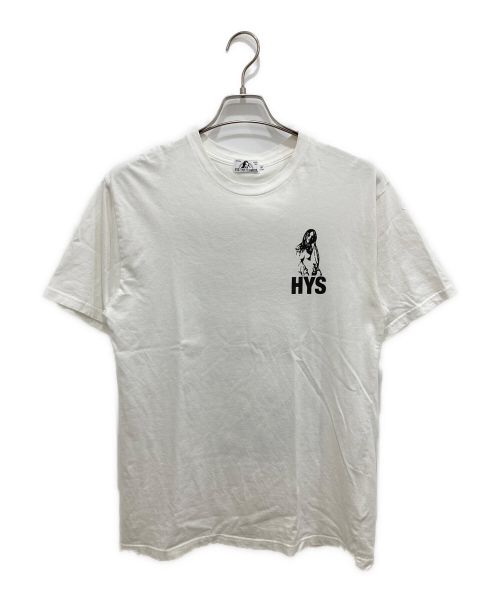 Hysteric Glamour（ヒステリックグラマー）Hysteric Glamour (ヒステリックグラマー) HYS EXPERIENCE Tシャツ ホワイト サイズ:Mの古着・服飾アイテム