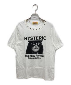 中古・古着通販】Hysteric Glamour (ヒステリックグラマー) TAKE IT EASY Tシャツ ホワイト  サイズ:M｜ブランド・古着通販 トレファク公式【TREFAC FASHION】スマホサイト