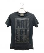 Vivienne Westwood manヴィヴィアン ウェストウッド マン）の古着「ART LOVER TEE」｜ブラック