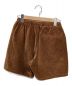 SOE (ソーイ) Corduroy Summer Shorts ブラウン サイズ:S：3980円