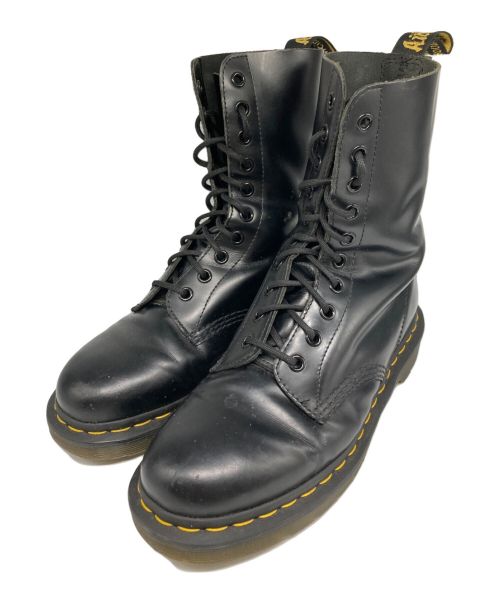 Dr.Martens（ドクターマーチン）Dr.Martens (ドクターマーチン) 10ホールブーツ ブラック サイズ:UK6の古着・服飾アイテム