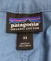中古・古着 Patagonia (パタゴニア) Lightweight All-Wear Hemp Shorts ブルー サイズ:83.5cm (W33)：5000円
