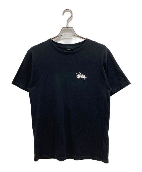 stussy（ステューシー）stussy (ステューシー) プリントTシャツ ブラック サイズ:Mの古着・服飾アイテム