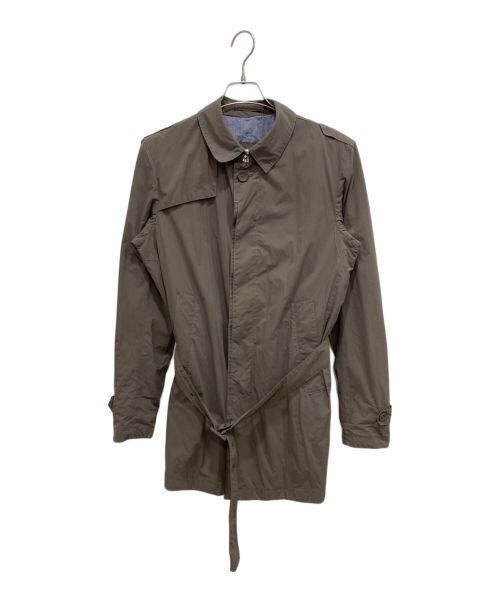 HERNO（ヘルノ）HERNO (ヘルノ) ステンカラーコート ブラウン サイズ:48(L)の古着・服飾アイテム