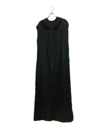 CITYSHOP（シティショップ）の古着「VINTAGE HOODIE DRESS」｜ブラック