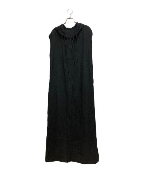 CITYSHOP（シティショップ）CITYSHOP (シティショップ) VINTAGE HOODIE DRESS ブラック サイズ:38の古着・服飾アイテム