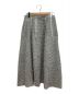 LE CIEL BLEU (ルシェルブルー) Fancy Tweed Slashed Waist Skirt グレー サイズ:M (38)：5000円