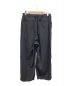 WYM LIDNM (ウィム バイ リドム) TRACK WIDE EASY LOOSE PANTS ブラック サイズ:M：3980円