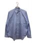 SEDAN ALL-PURPOSE（セダンオールパーパス）の古着「Poplin Stripe Big BD Shirt」｜スカイブルー